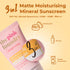 The Pink Foundry Mineral Matte Tinted Sunscreen SPF 30
