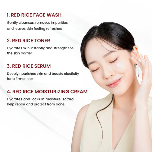 Mirabelle Korea Korean Red Rice combo Kit Limited Edition