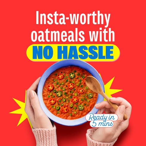 Yoga Bar 26g High Protein Oats Korean Fire & Mum's Masala