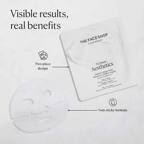 The Face Shop Original Collagen Face Mask with Vegan Collagen & Peptide Complex