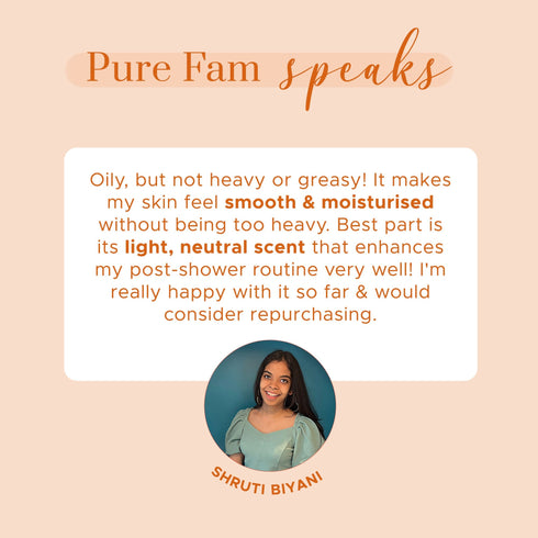PureSense Relaxing Macadamia Deep Moisturising Body Oil | From the makers of Parachute Advansed