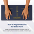 Wiselife Yoga Cushion Pad