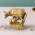 Brass Cow With Base Statue 0.85Kg
