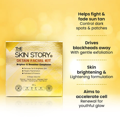 The Skin Story Detan Facial Kit
