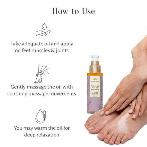 Shankara nourishing foot oil