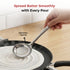 Vinod Stainless Steel Dosa Making Spoon Ladle Set of 2 Highest Grade Stainless Steel Rust Free Dishwasher Safe