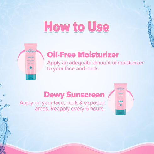 Aqualogica Radiance+ Plump and Protect Combo