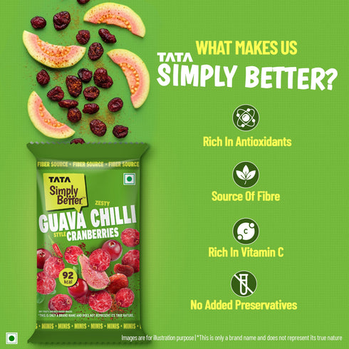 Tata Simply Better Chilli Guava Flavored Cranberry