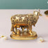 Brass Cow With Calf Statue 2.2Kg