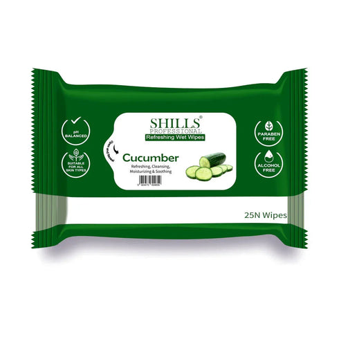 Shills Professional Wet Wipes Cucumber