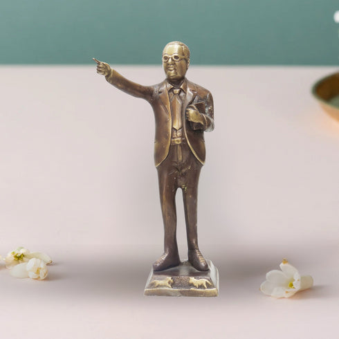 Brass Ambedker Standing 1.84Kg