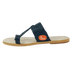 Vhaanfootwear Black Colour Soft Leather Men's Kolhapuri chappal
