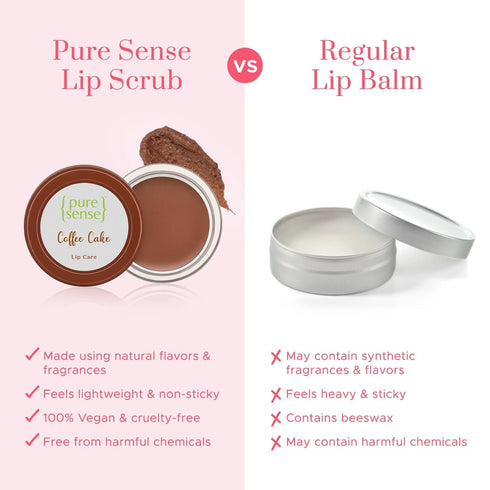 PureSense Coffee Cake Lip Scrub