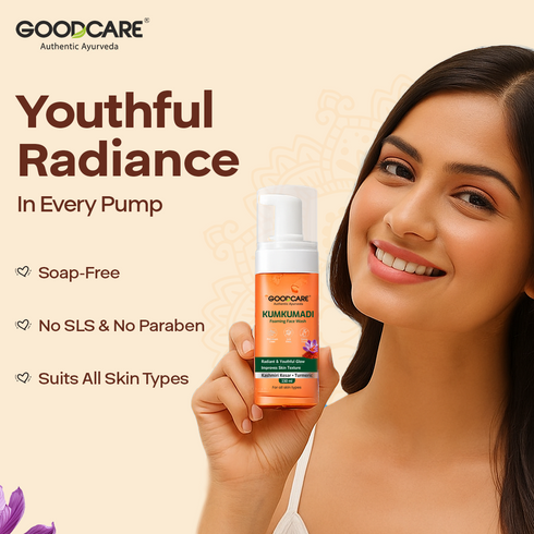 Goodcare Kumkumadi Glow Combo Kumkumadi Oil + Foaming Face Wash