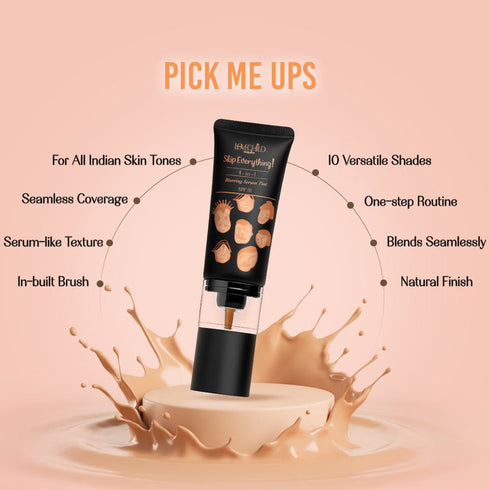 LoveChild Moody Mama | Skip Everything Blurring Serum Skin Tint 4 in |1 Benefits