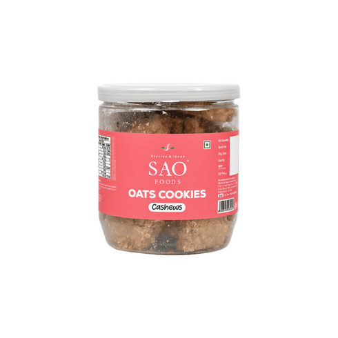 SAO Foods Oats Cookies Cashews