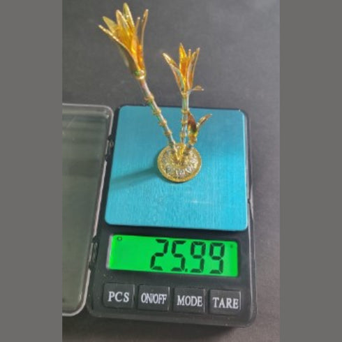 Pure Silver Sugar Cane Plant - 25.99 g by Mahita Collections