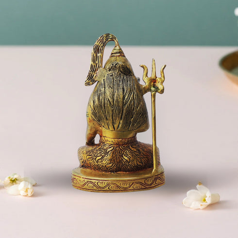 Brass Shiv Ji Statue 1.08Kg