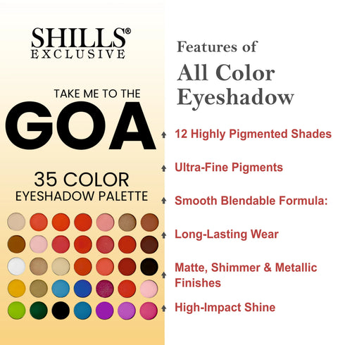 Shills Professional Take Me To The Goa Eyeshadow