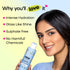 NYKAA Naturals Rice Water & Hyaluronic Acid Sulphate Free Shampoo