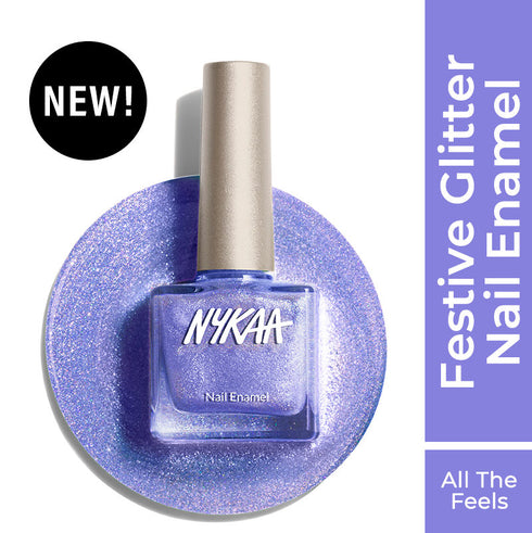 Nykaa Glitter Nail Enamel (9ml)