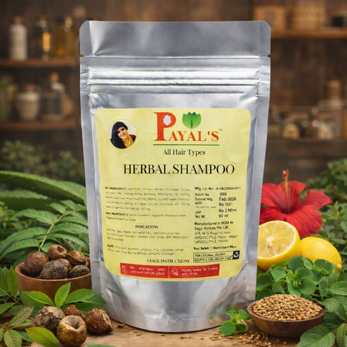 Payal Herbal Shampoo for All Hair Type And Woomen