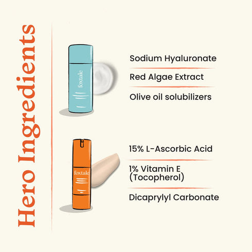 Foxtale Morning Glory with CoverUp Dewy Sunscreen