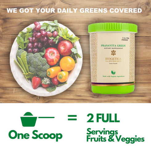 Biogetica Pranavita Green |Super Green Food