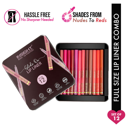 Insight Glide On Lip Liner (Set Of 12)