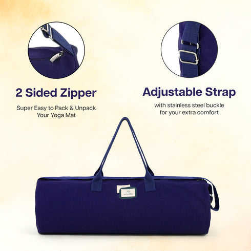 Wiselife Yoga Mat XL Duffle Bag (Up to 10mm Mat)