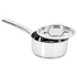Vinod Doniv 2 Piece Majestic Sandwich Bottom Cookware Set 1 Piece Sauce Pan with lid 14 cm and 1 Piece Kadhai with Lid 24 cm