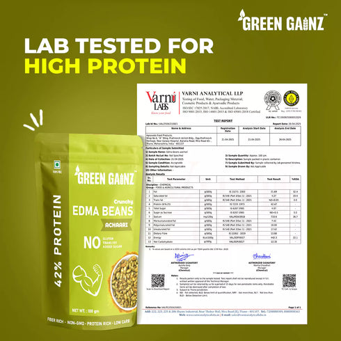 Green Gainz Edamame Assorted Flavours (Pack of 6)