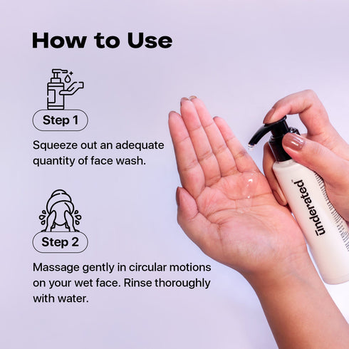 Underated Activated Charcoal Pollution Defence Face Wash