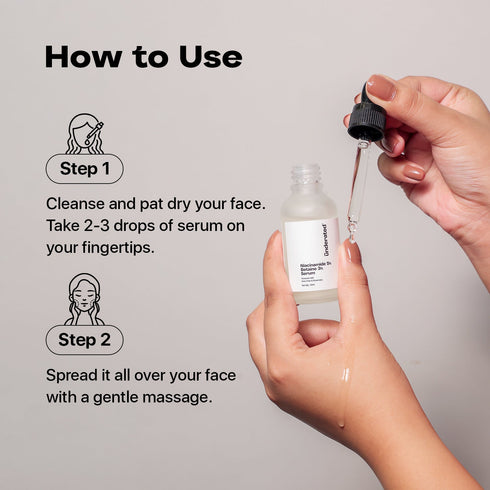 Underated Niacinamide 5% Betaine 3% Serum