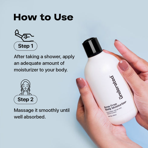 Underated Acne Free Body Moisturizer
