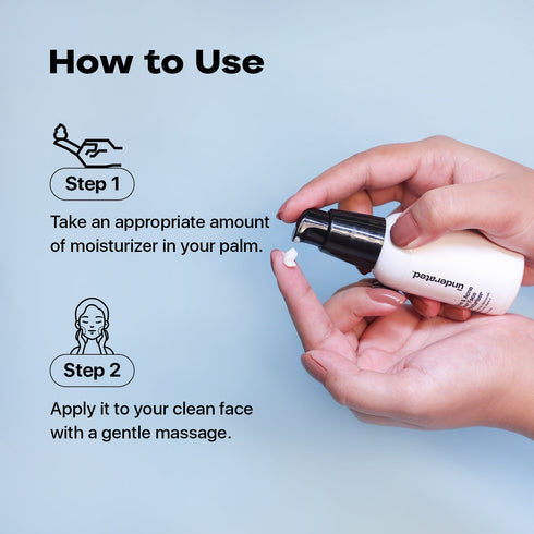 Underated Glow and Acne Clear Face Moisturiser