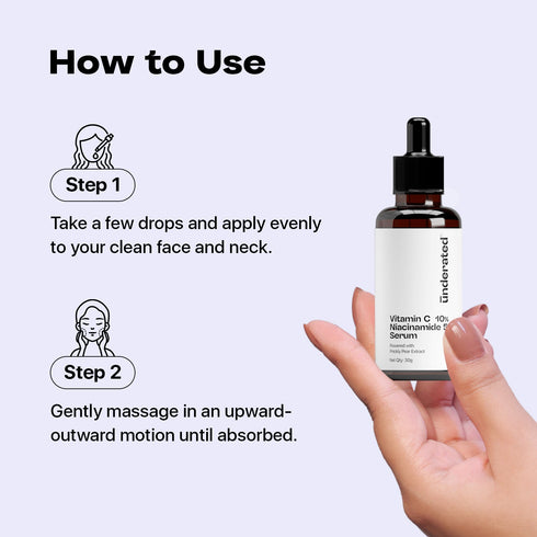 Underated 10% Vitamin C 5% Niacinamide Serum