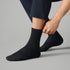 XYXX Crew-Length Socks - Pitch Black