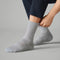 XYXX Crew-Length Socks - Cement Grey