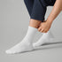 XYXX Crew-Length Socks - Polar White