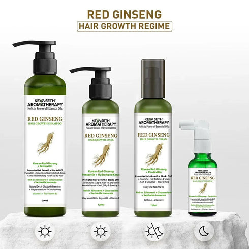 Keya Seth Aromatherapy Korean Red Ginseng Hair Growth Shampoo