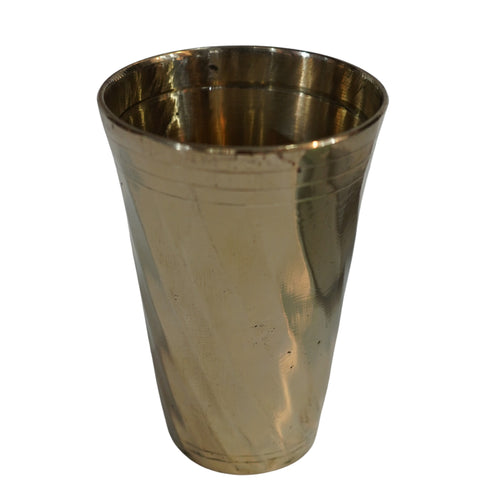 Pure Brass Drinking Glass | Pack of 1
