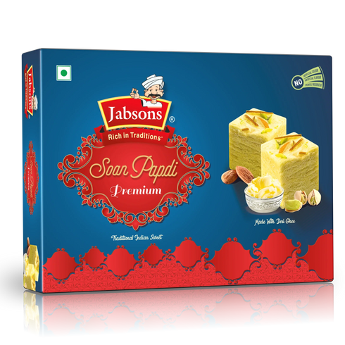 Jabsons Foods Soan Papdi with Desi Ghee