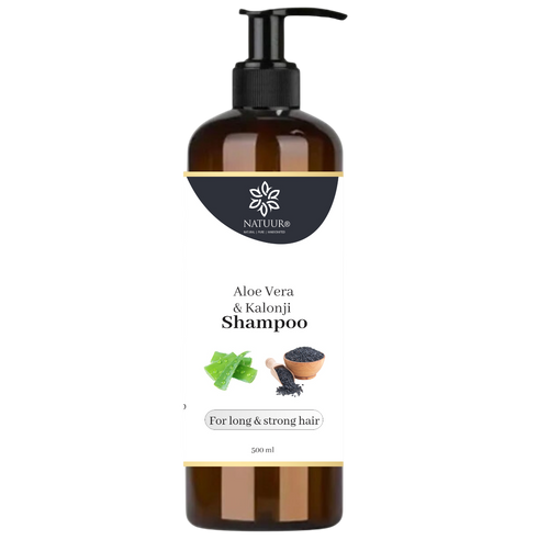 Natuur Aloe Vera Shampoo Kalonji for long and strong hair
