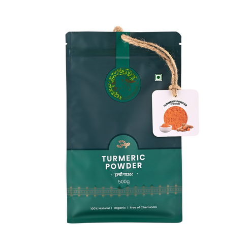 GirOrganic Turmeric Powder Stone Ground