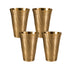 Pure Brass Drinking Glass | Pack of 4
