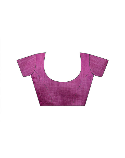 Sudathi Holi White Linen Printed Saree