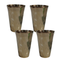 Pure Brass Drinking Glass | Pack of 4