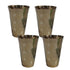 Pure Brass Drinking Glass | Pack of 4