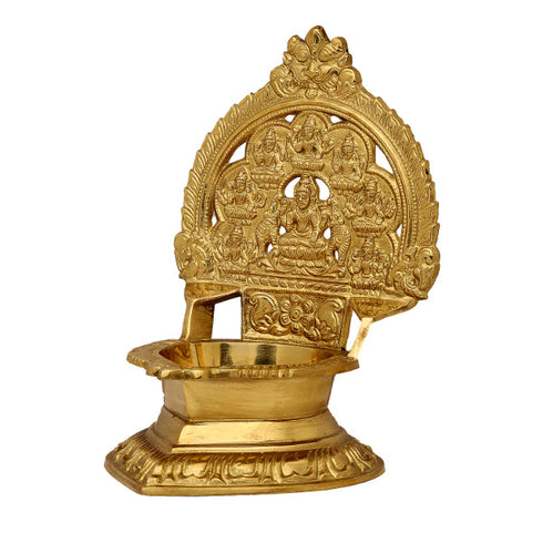 Giri Ashtalakshmi Vilakku | Brass Lamp For Pooja